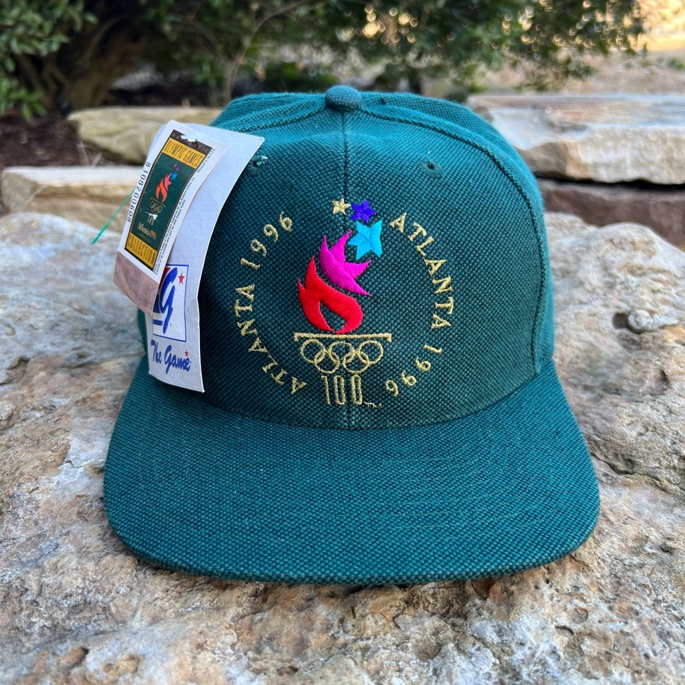 Vintage 1996 Atlanta Olympics snapback hat